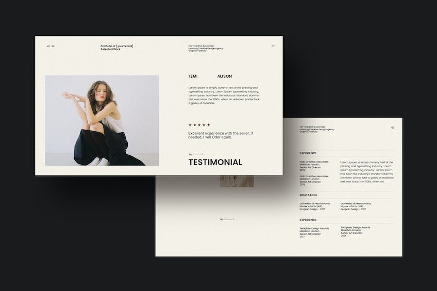 极简风格国外keynote模板 - 顶尖PPT