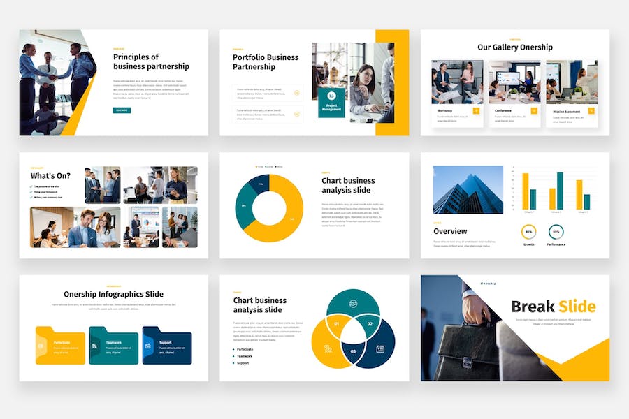 职位业务计划目标拆解PPT模板 - 顶尖PPT