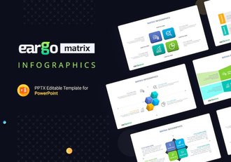 商务信息图形图表PPT模板 - 顶尖PPT