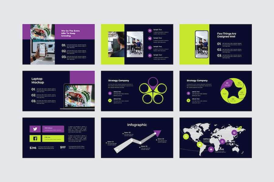 专业现代科技主题演讲Keynote模板 - 顶尖PPT