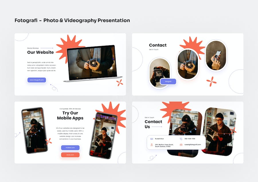 摄影视频服务项目推介方案Keynote模板 - 顶尖PPT