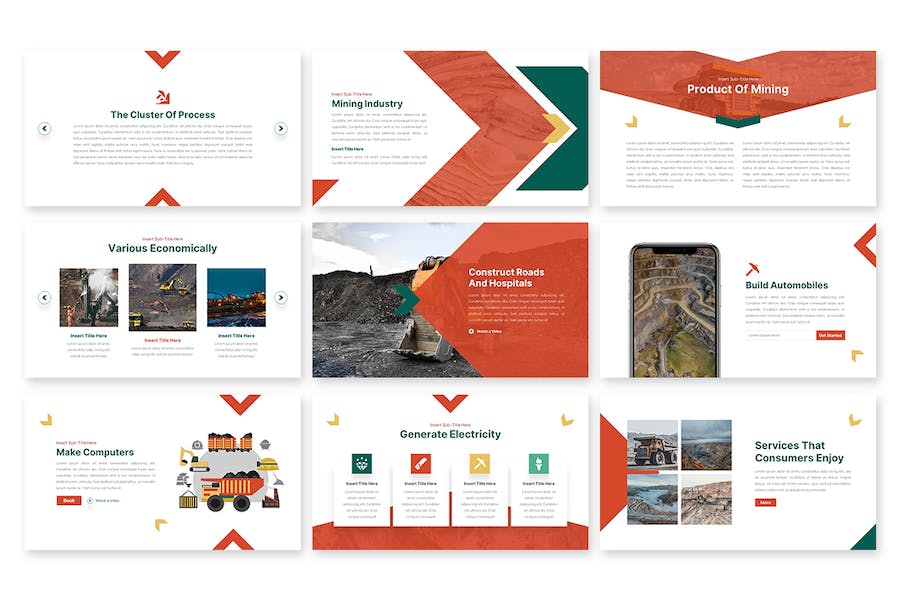 稀有金属矿产开发稀土行业PPT模板 - 顶尖PPT