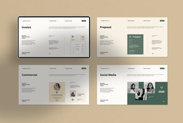 企业品牌指南PPT模板 - 顶尖PPT