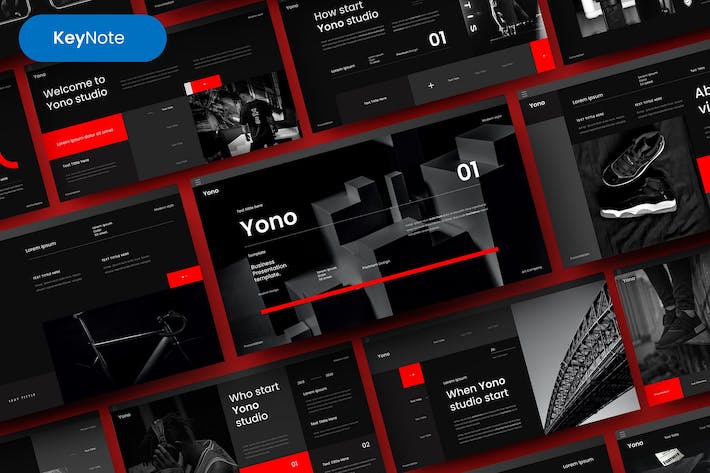 商务企业品牌形象展示Keynote模板 - 顶尖PPT