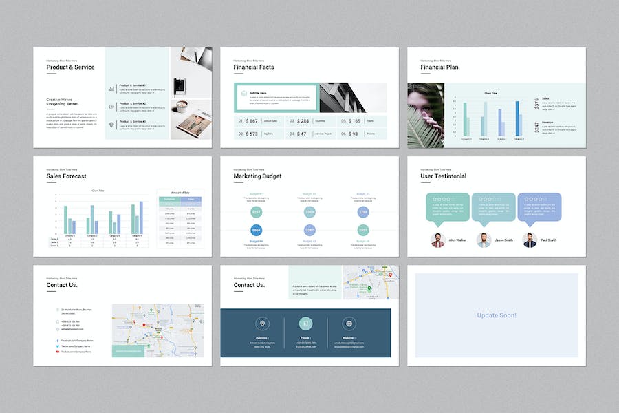 营销计划推广策略方案PPT模板 - 顶尖PPT