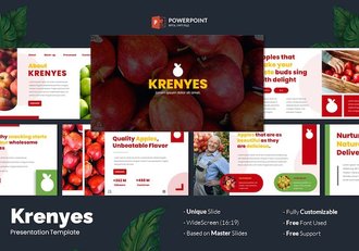 水果农业种植推广宣传PPT模板 - 顶尖PPT