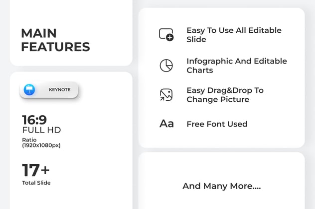 项目策略优化流程信息图形Keynote模板 - 顶尖PPT