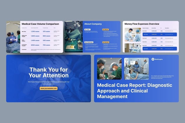 医疗案例病例分析PPT模板 - 顶尖PPT