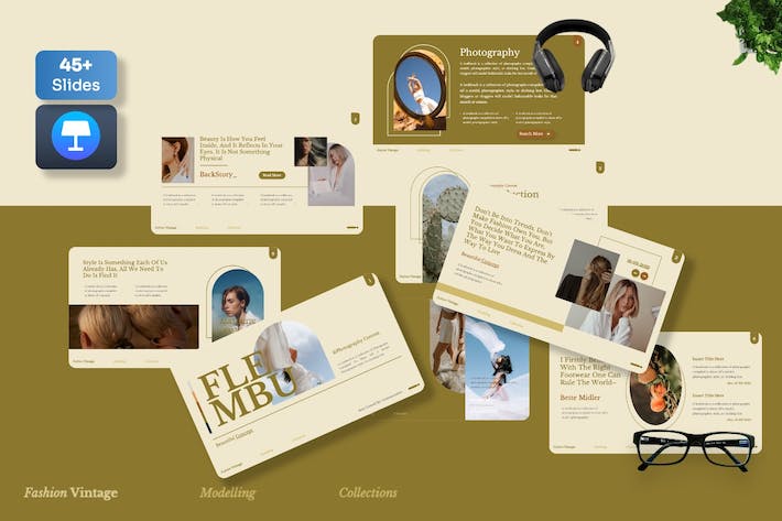 摄影讲述展示方案推介应用Keynote模板 - 顶尖PPT