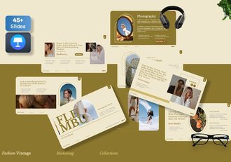 摄影讲述展示方案推介应用Keynote模板 - 顶尖PPT