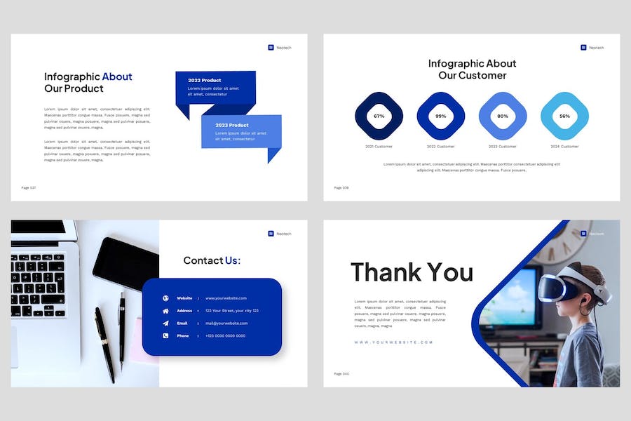 未来新科技it人工智能解决方案keynote模板 - 顶尖PPT