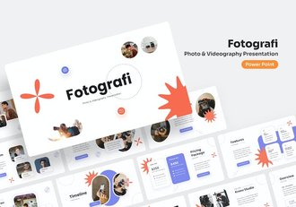 摄影视频服务项目展示PPT模板 - 顶尖PPT