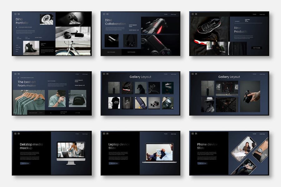 高端商业商务PowerPoint模板 - 顶尖PPT