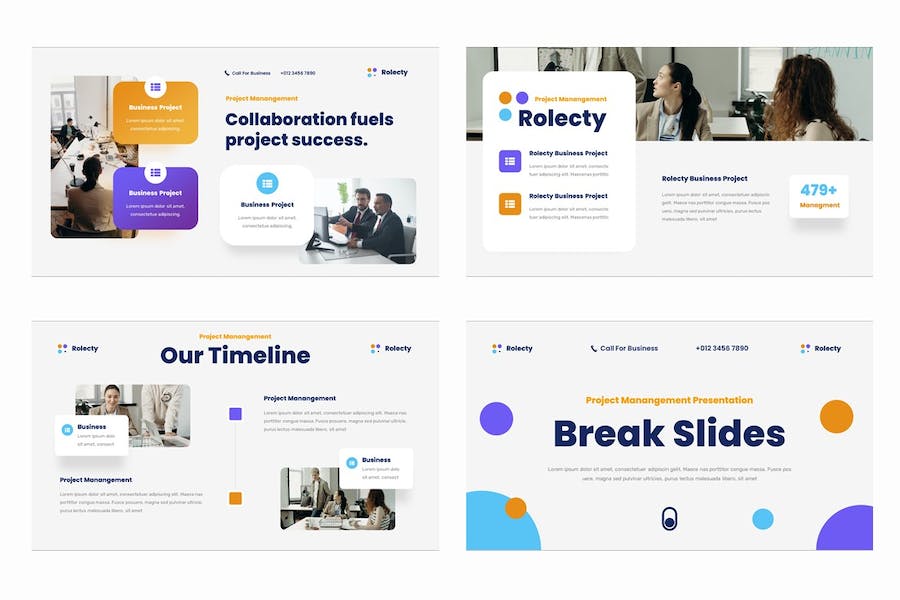 项目管理讲述展示方案推介Keynote模板 - 顶尖PPT
