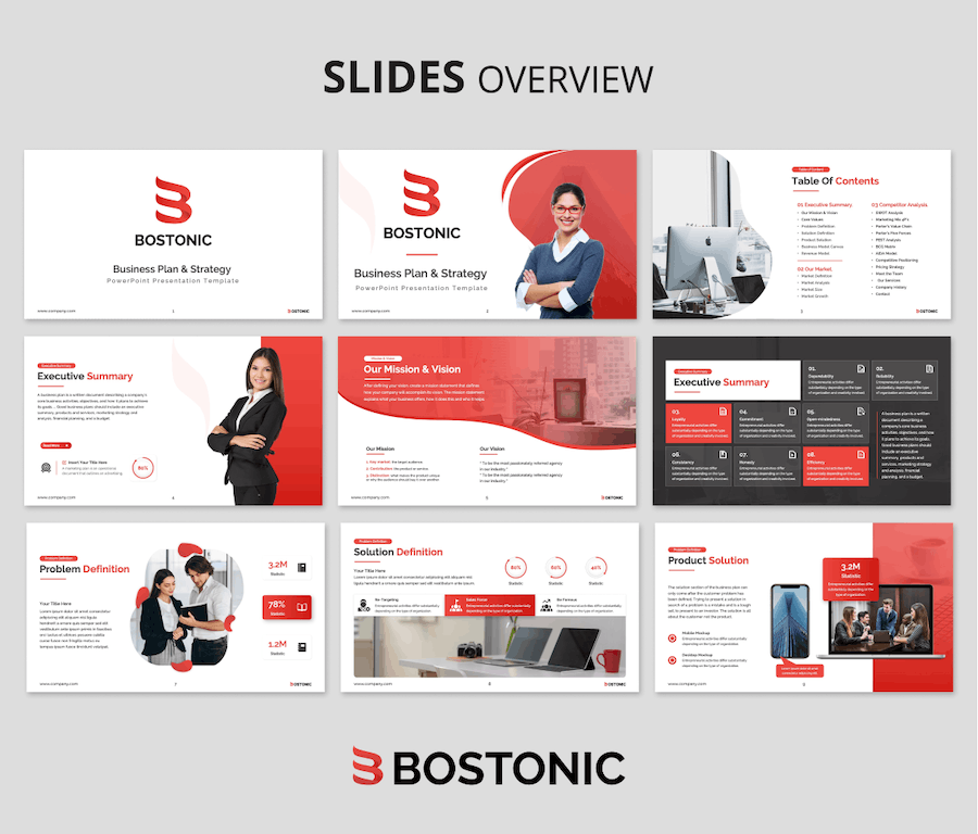 商业计划书商务规划汇报PPT模板 - 顶尖PPT