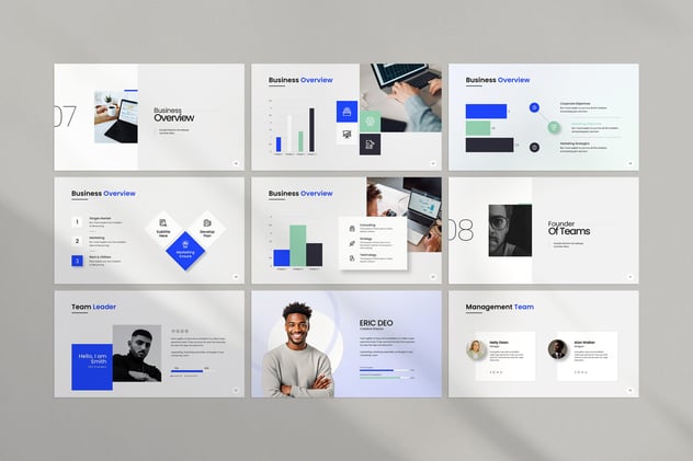 专业商业计划主旨演讲Keynote模板 - 顶尖PPT