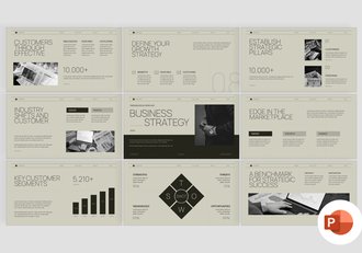 业务战略PPT模板 - 顶尖PPT