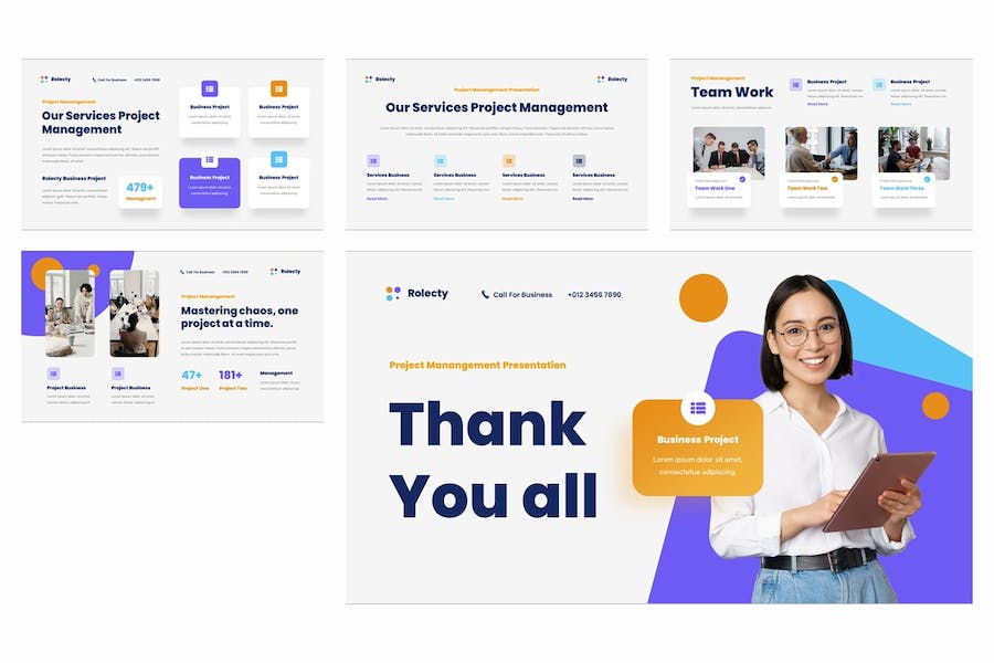 项目管理讲述展示方案推介Keynote模板 - 顶尖PPT