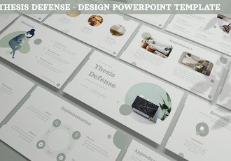 论文答辩设计国外PPT模板 - 顶尖PPT
