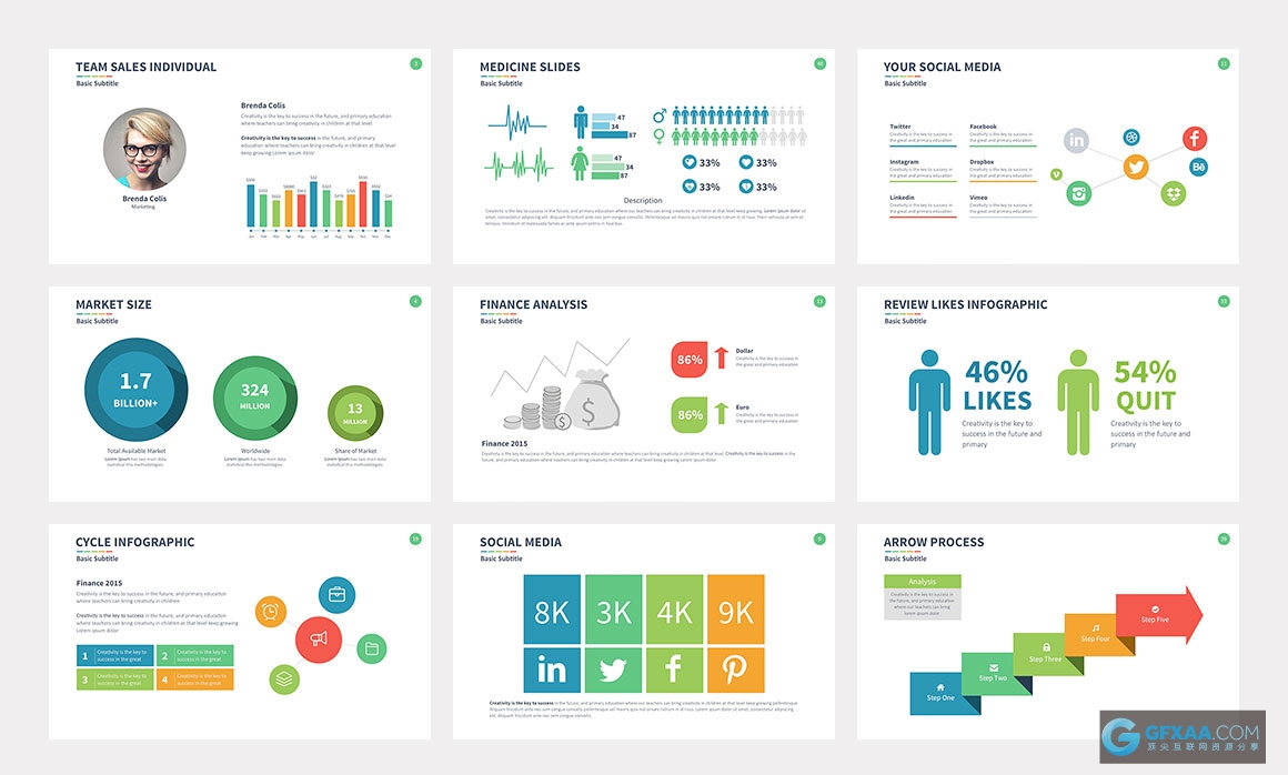 工作总结简介PPT模板 - 顶尖PPT