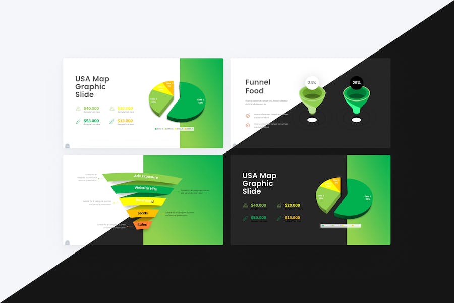 食品营养健康keynote模板 - 顶尖PPT