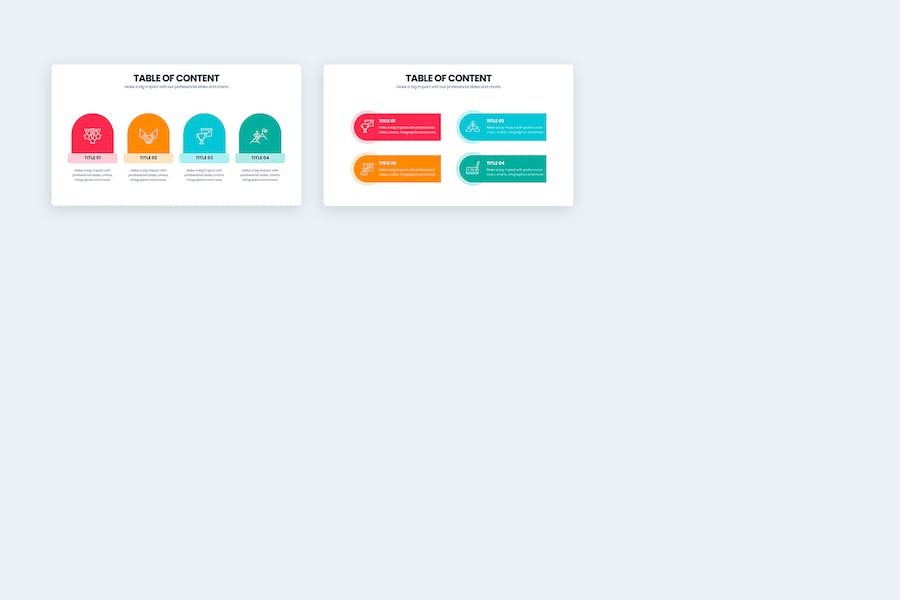 商业目录内容索引信息图表PPT模板 Retry - 顶尖PPT