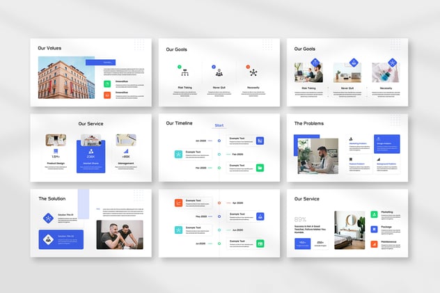 商业计划书战略规划方案Keynote模板 - 顶尖PPT