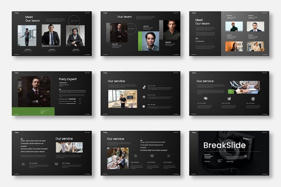 高级商务多用途PPT模板 - 顶尖PPT