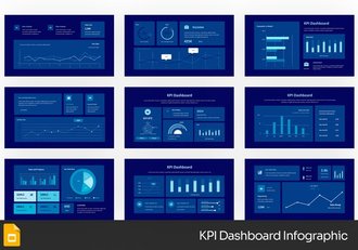 KPI业绩指标监测系统PPT模板 - 顶尖PPT