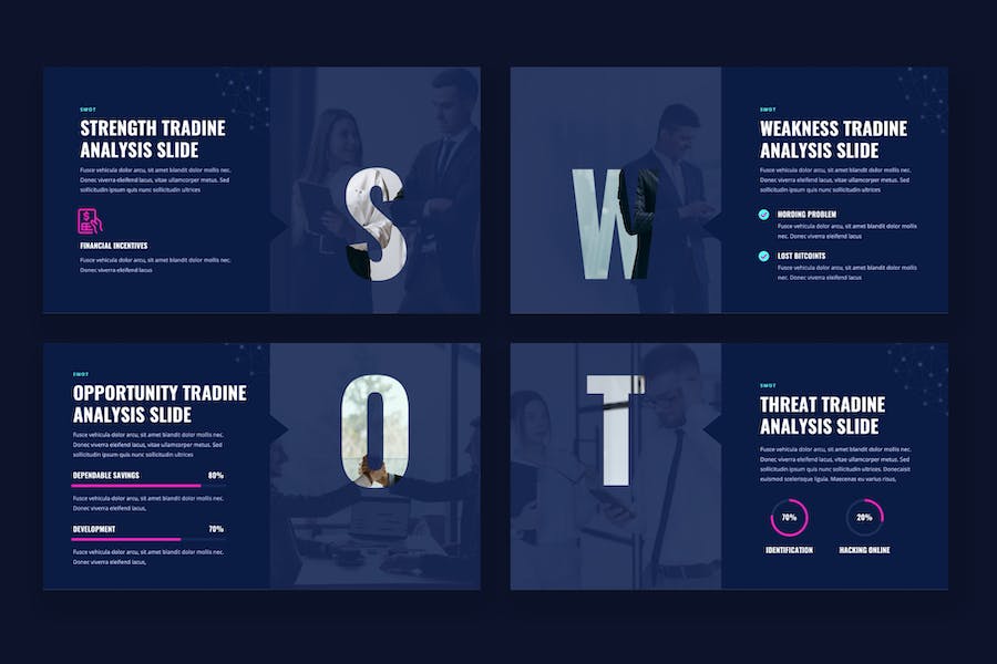 加密货币虚拟币PPT模板 - 顶尖PPT