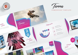 创意商务品牌设计展示企业形象PPT模板 - 顶尖PPT