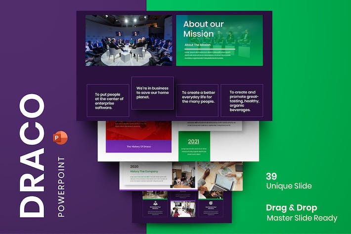 商务商业风格工作计划总结PPT模板 - 顶尖PPT