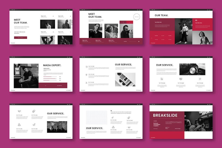 商务项目方案工作总结Keynote模板 - 顶尖PPT