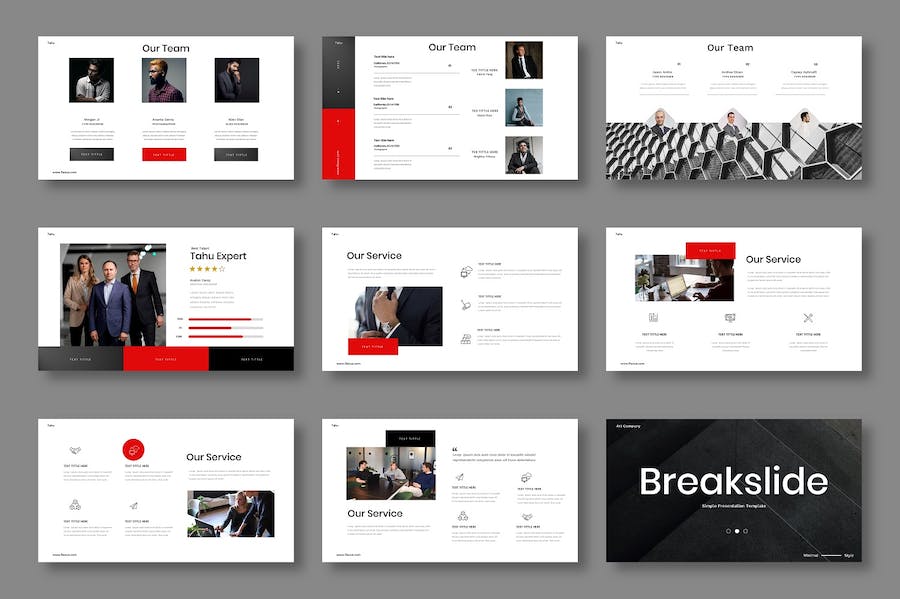 商务品牌形象设计推广方案PPT模板 - 顶尖PPT