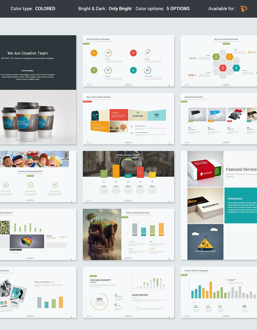 简约风格团队公司介绍商务商业PPT模板 - 顶尖PPT