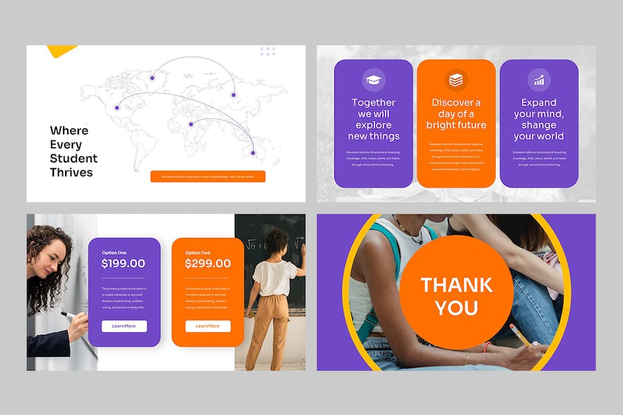 教育课程演示教学汇报学术讲座PPT模板 - 顶尖PPT