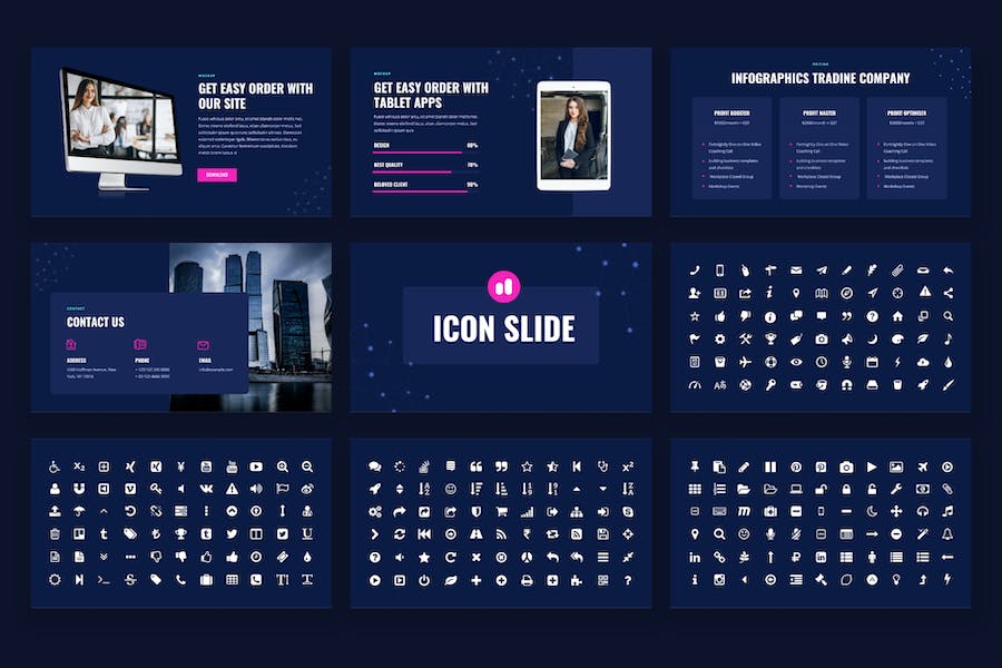 加密货币虚拟币PPT模板 - 顶尖PPT