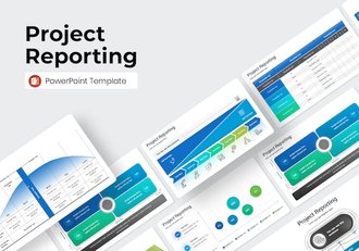 项目进度汇报总结项目PPT模板 - 顶尖PPT