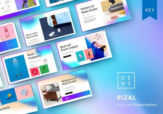 商务企业品牌策划营销推广方案Keynote模板 - 顶尖PPT