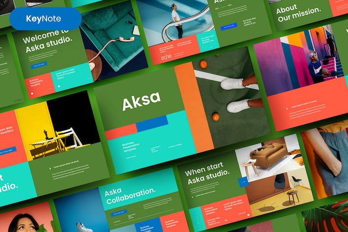 商业品牌推广营销方案Keynote模板 - 顶尖PPT