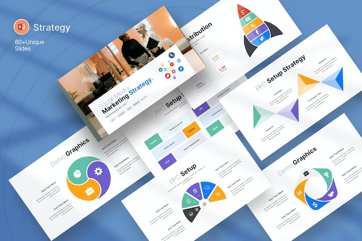 数字营销战略规划方案PPT模板 - 顶尖PPT