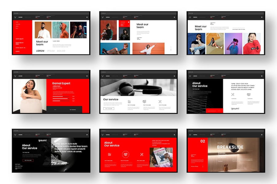 商务风格计划总结PPT模板 - 顶尖PPT