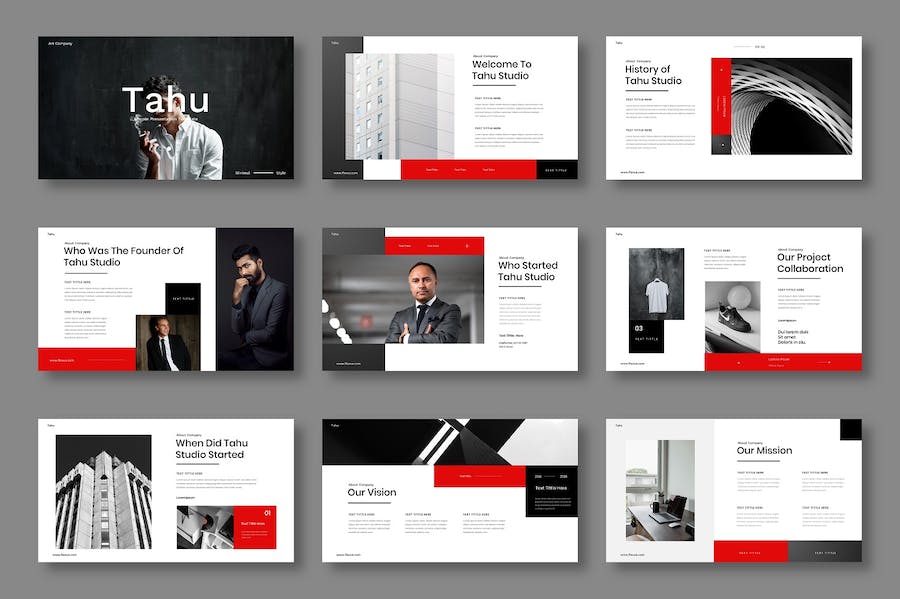 商务品牌形象设计推广方案PPT模板 - 顶尖PPT