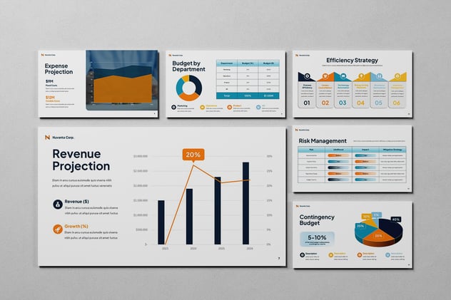 财务规划投资理财方案keynote模板 - 顶尖PPT