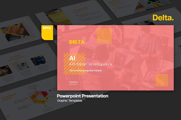 技术讲述展示应用创新推广PPT模板 - 顶尖PPT