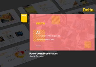 技术讲述展示应用创新推广PPT模板 - 顶尖PPT