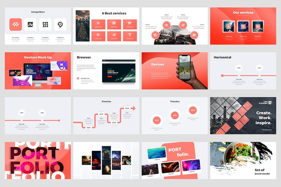 企业解决方案项目展示keynote模板 - 顶尖PPT