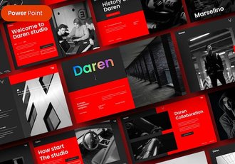 欧美商务风格PPT模板 - 顶尖PPT