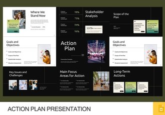 业务行动计划方案执行PPT模板 - 顶尖PPT