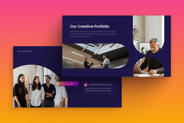 客户投资方或合作伙伴展示创意方案keynote模板 - 顶尖PPT